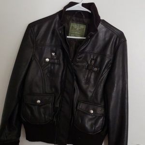 U.S. Polo Assn. faux leather jacket